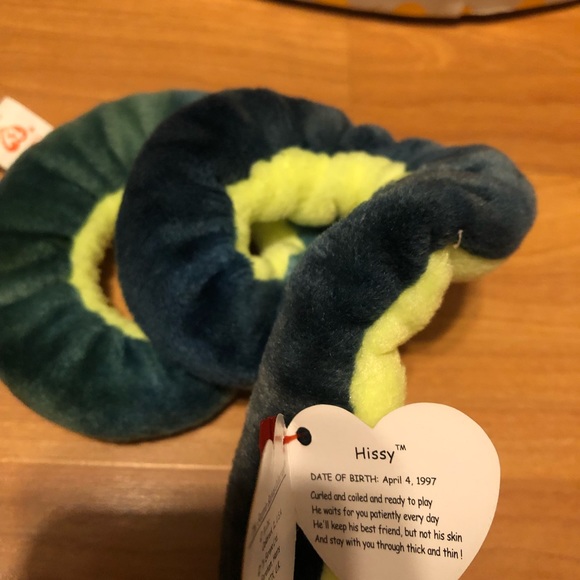 Rare Hissy TY Beanie Baby Retired - Picture 7 of 8